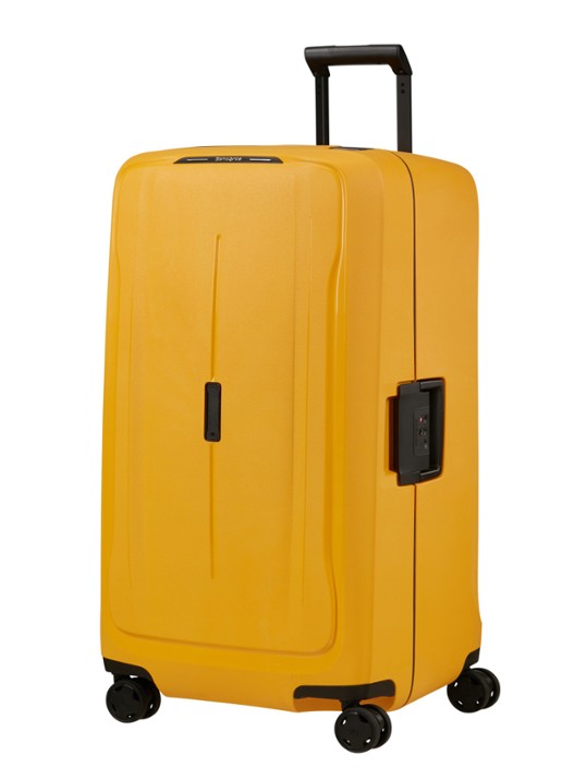 Samsonite Essens spinner 80 cm - voorkant 3 geel