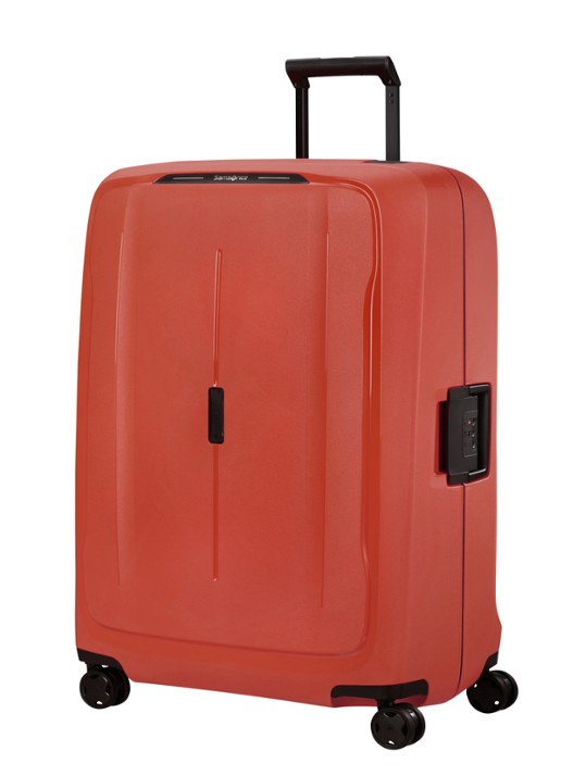 Samsonite Essens spinner 81 cm - voorkant 2 donkerbeige
