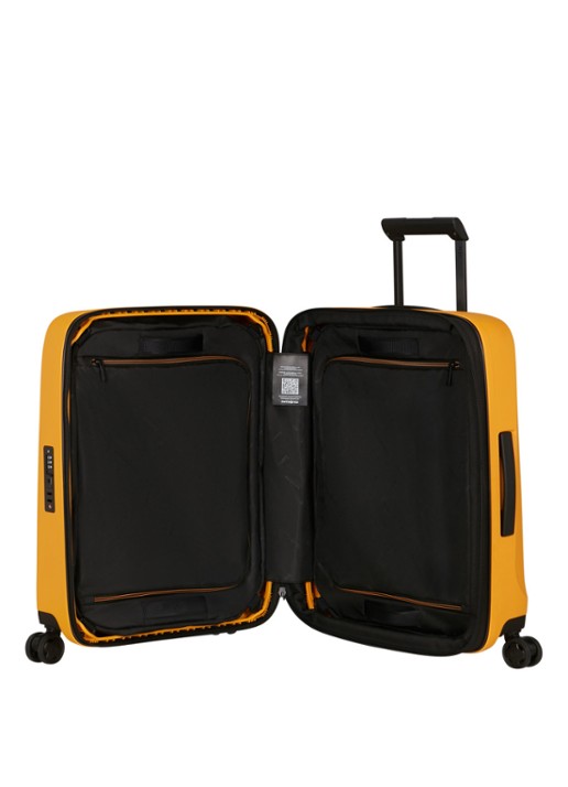 Samsonite Essens vergrootbare spinner 55 cm - achterkant geel