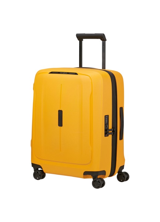 Samsonite Essens vergrootbare spinner 55 cm - voorkant 3 geel