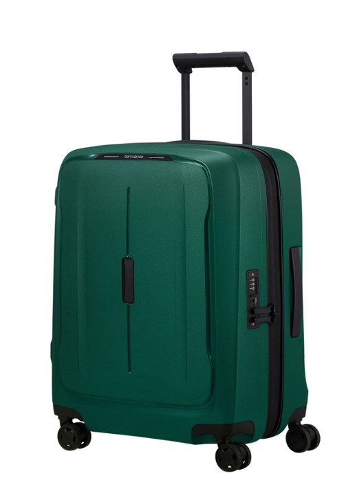 Samsonite Essens vergrootbare spinner 55 cm - voorkant 4 groen