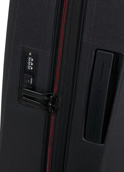 Samsonite Essens vergrootbare spinner 55 cm - detail 2 donkerrood