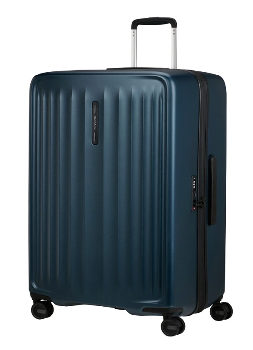 Samsonite Fyrm vergrootbare spinner 77 cm - voorkant 4 staalblauw
