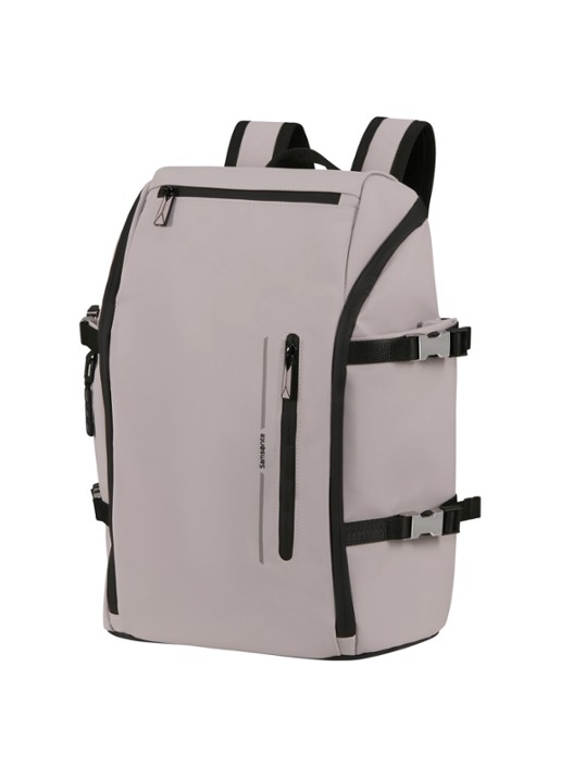 Samsonite Glam-Go rugzak met 14,1 inch laptopvak - voorkant 4 lichtroze