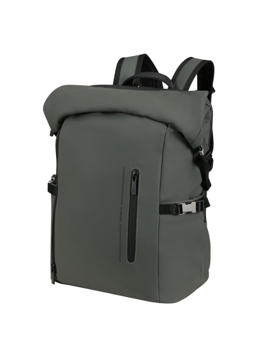 Samsonite Glam-Go rugzak met 15.6 inch laptopvak - voorkant 4 olijfgroen