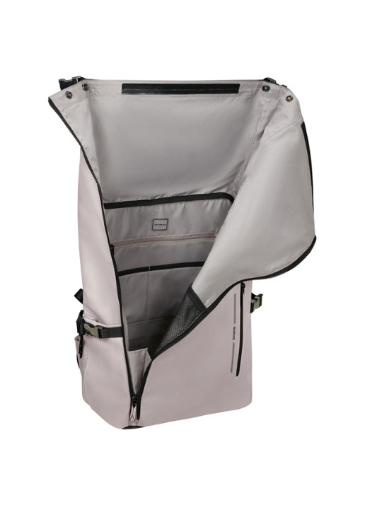 Samsonite Glam-Go rugzak met 15.6 inch laptopvak - achterkant lichtroze