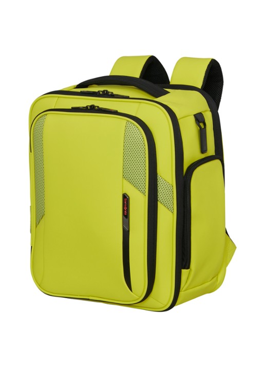 Samsonite Glazed S rugzak met 15 inch laptopvak - voorkant 2 lime