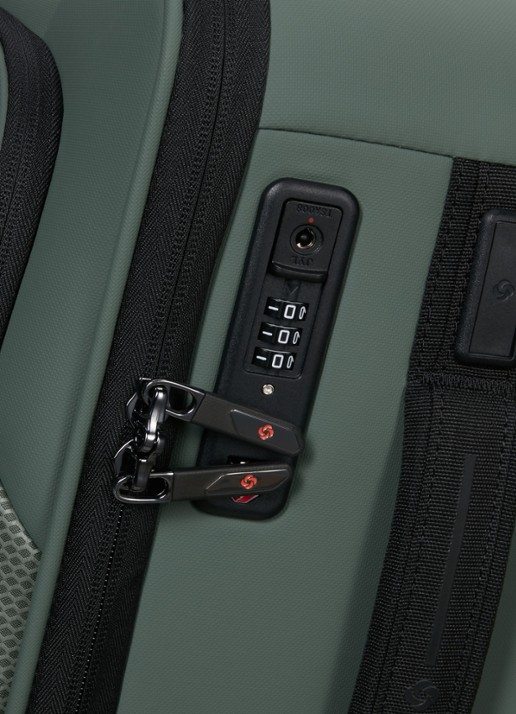 Samsonite Glazed vergrootbare spinner 55 cm - detail 5 mosgroen