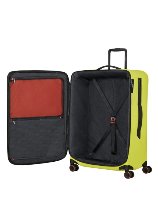 Samsonite Glazed vergrootbare spinner 84 cm - achterkant lime