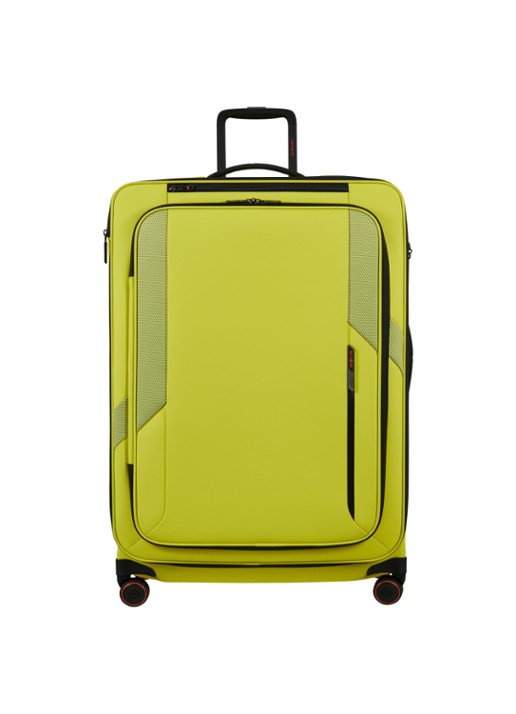 Samsonite Glazed vergrootbare spinner 84 cm - voorkant 2 lime