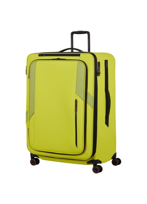 Samsonite Glazed vergrootbare spinner 84 cm - voorkant 3 lime