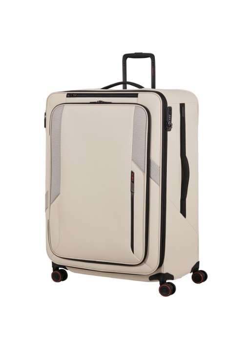 Samsonite Glazed vergrootbare spinner 84 cm - voorkant 2 zand