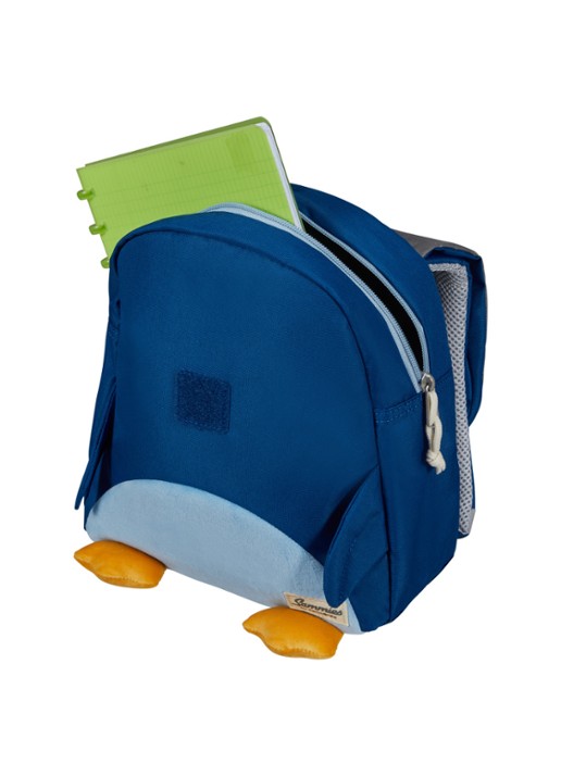 Samsonite Happy Sammies  Penguin Peter S rugzak met print - detail blauw