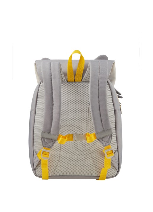 Samsonite Happy Sammies Raccoon Remy rugzak S+ met applicatie - detail 3 lichtgrijs
