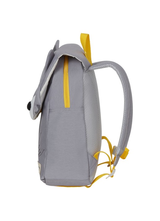 Samsonite Happy Sammies Raccoon Remy rugzak S+ met applicatie - detail 4 lichtgrijs