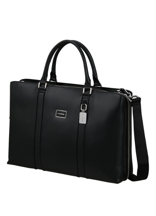 Samsonite Image Biz laptoptas met 15.6 inch laptopvak - achterkant 3 zwart