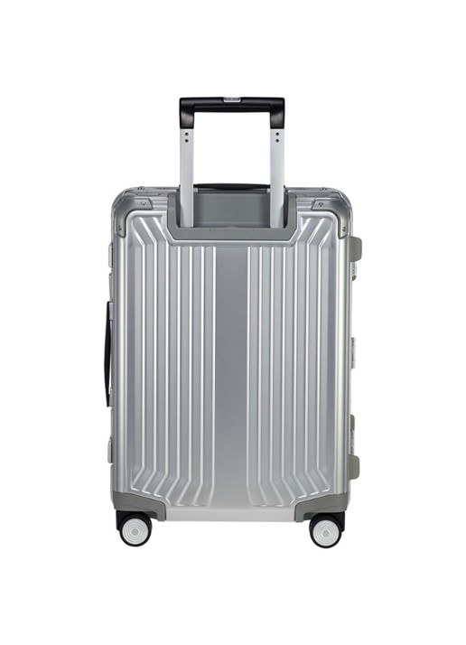 Samsonite Lite-Box Alu spinner 55 cm  - detail 3 zilver