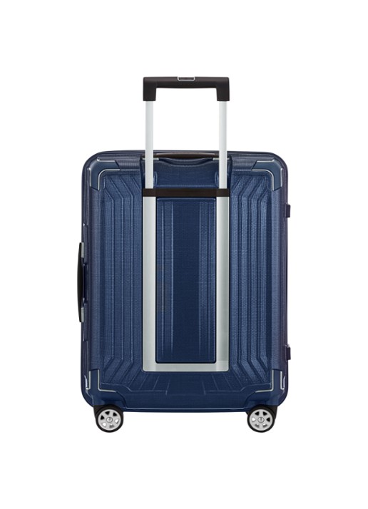 Samsonite Lite-Box spinner 55 cm - achterkant staalblauw