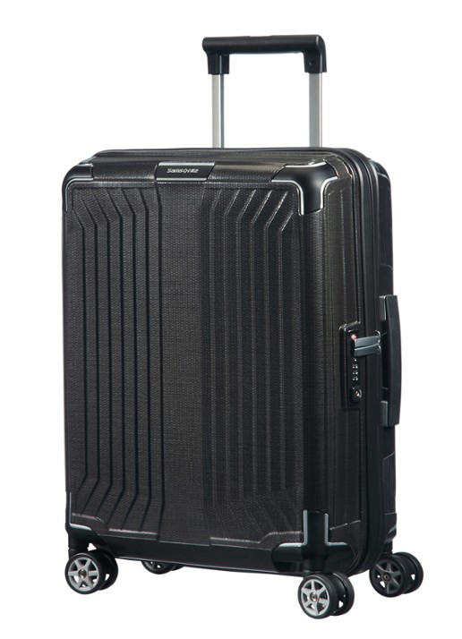 Samsonite Lite-Box spinner 55 cm - detail zwart