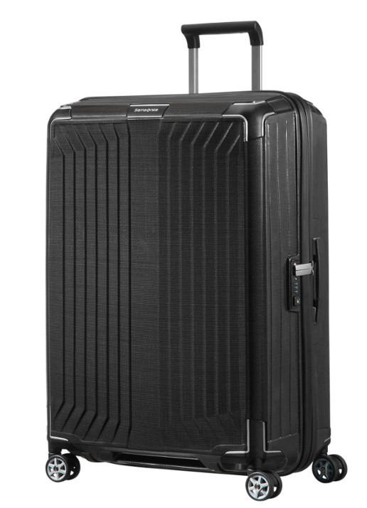 Samsonite Lite-Box spinner 75 cm - voorkant 5 zwart