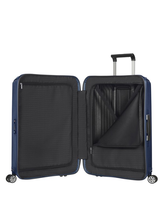 Samsonite Lite-Box spinner 81 cm - voorkant 7 donkerblauw