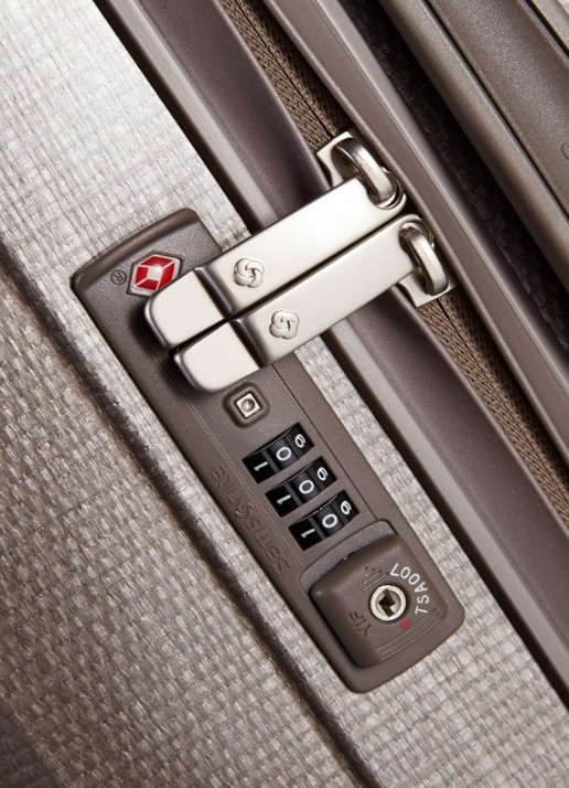 Samsonite Lite-Cube spinner 81 cm - detail 4 ivory gold