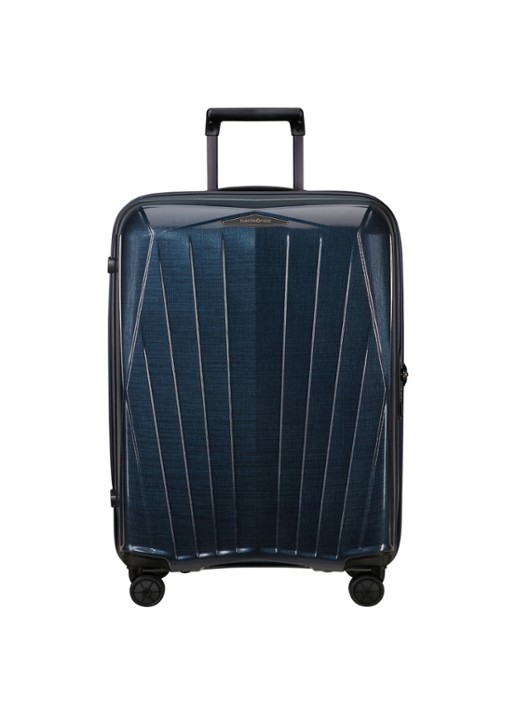 Samsonite Major-Lite spinner 69 cm - voorkant 6 donkerblauw