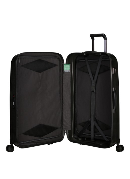 Samsonite Major-Lite spinner 77 cm - achterkant 3 zwart