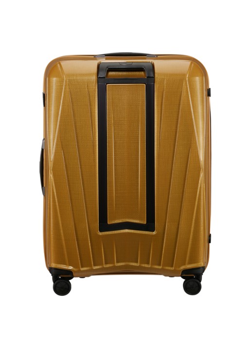 Samsonite Major-Lite spinner 77 cm - achterkant 5 okergeel