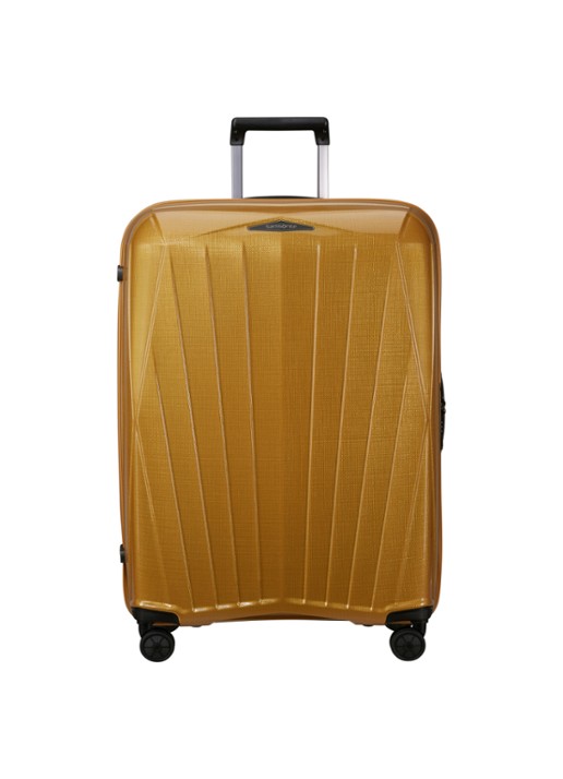 Samsonite Major-Lite spinner 77 cm - voorkant 6 okergeel