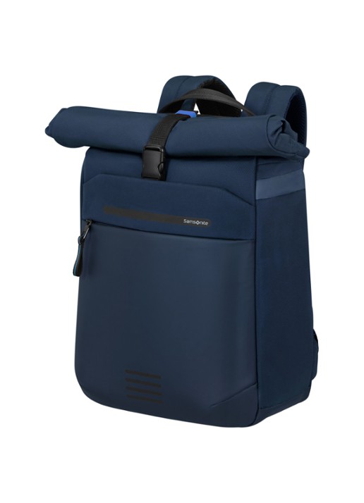 Samsonite Moderny rugzak met 15,6 inch laptopvak - voorkant 3 donkerblauw