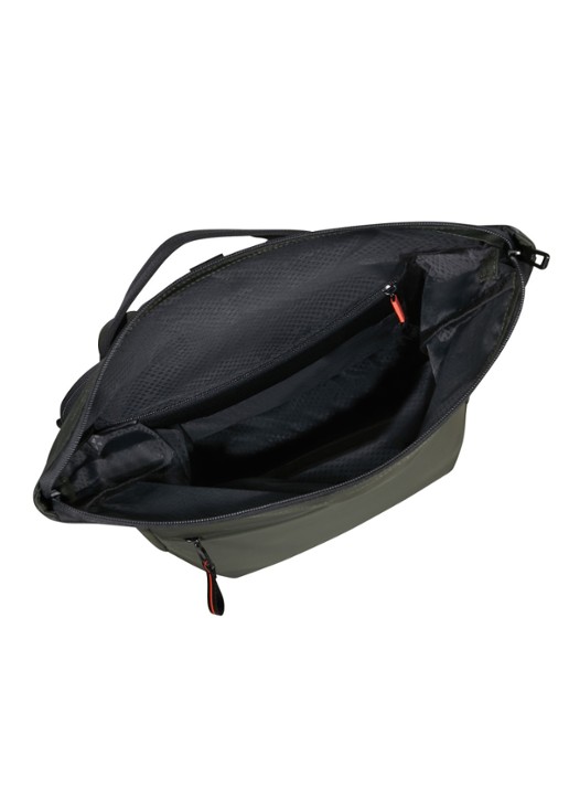 Samsonite Moderny rugzak met 15,6 inch laptopvak - achterkant 3 legergroen