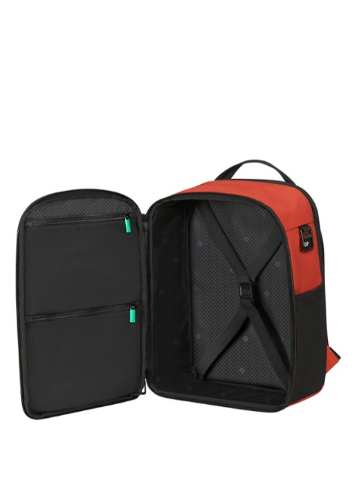 Samsonite Moderny S rugzak - achterkant 2 rood