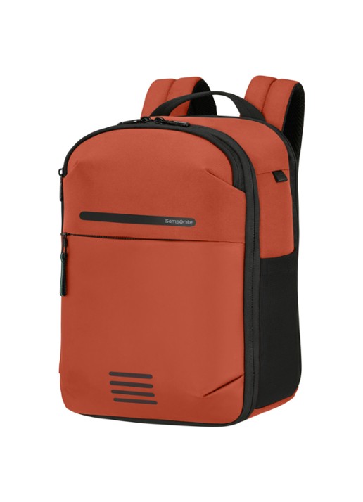 Samsonite Moderny XS rugzak - achterkant roodbruin