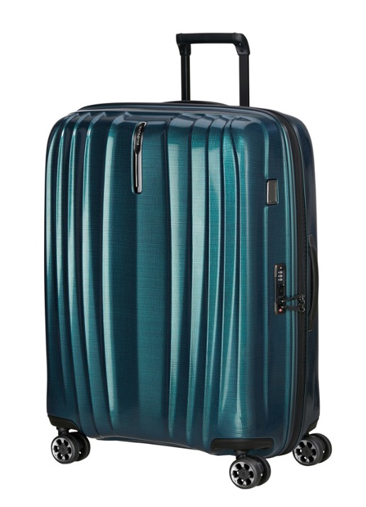 Samsonite Nexis vergrootbare spinner 76 cm - voorkant 3 petrol