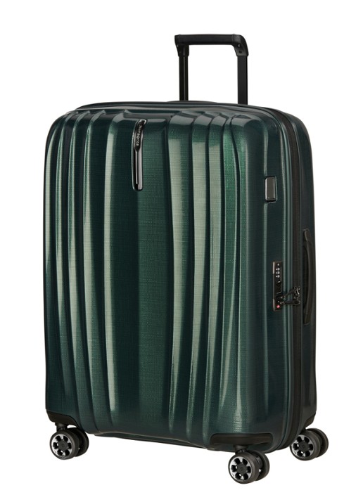 Samsonite Nexis vergrootbare spinner 76 cm - voorkant 4 groen