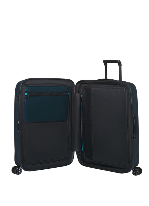 Samsonite Nexis vergrootbare spinner 82 cm - achterkant 3 petrol