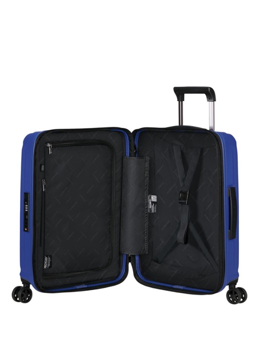 Samsonite Nuon spinner 55 cm - achterkant 3 donkerblauw
