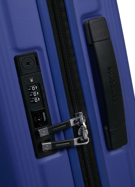 Samsonite Nuon spinner 55 cm - detail 2 donkerblauw