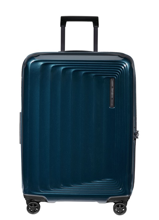 Samsonite Nuon spinner 69 cm - voorkant donkerblauw