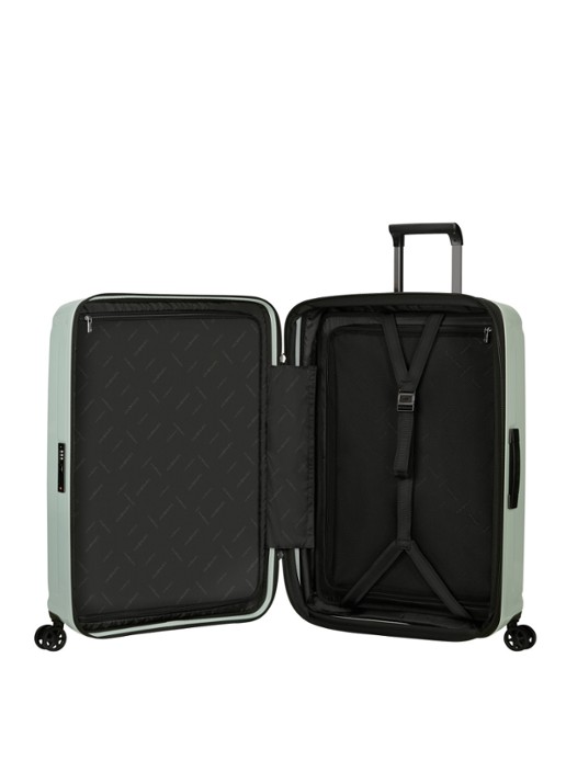 Samsonite Nuon vergrootbare spinner 75 cm - achterkant metallic mineral green / lichtgroen