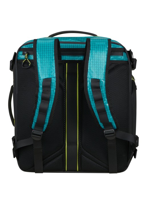 Samsonite Outtrax M rugzak - achterkant 3 zeegroen