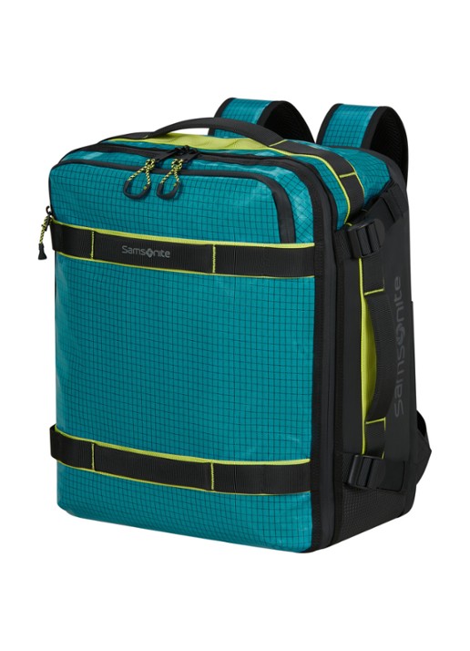 Samsonite Outtrax M rugzak - voorkant 2 zeegroen