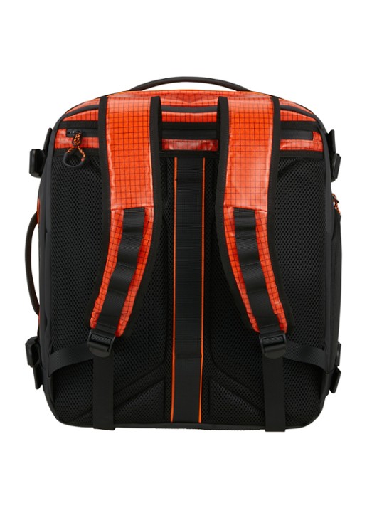 Samsonite Outtrax M rugzak - achterkant oranjerood
