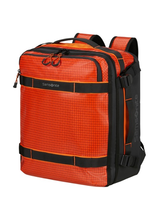 Samsonite Outtrax M rugzak - voorkant 3 oranjerood