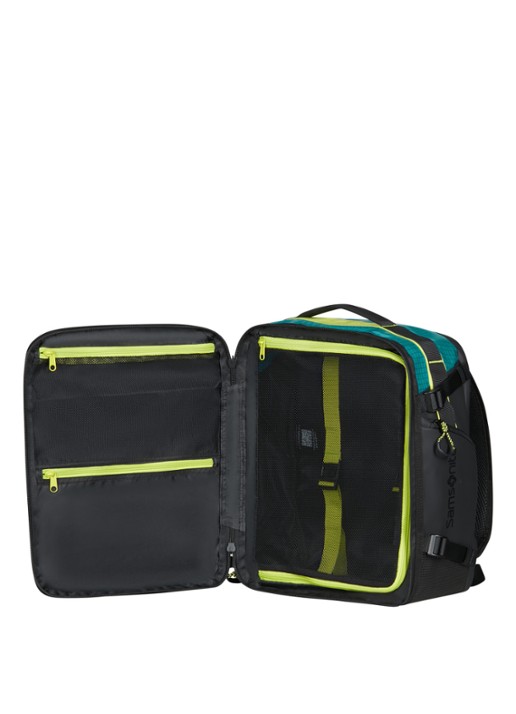 Samsonite Outtrax S rugzak - achterkant zeegroen