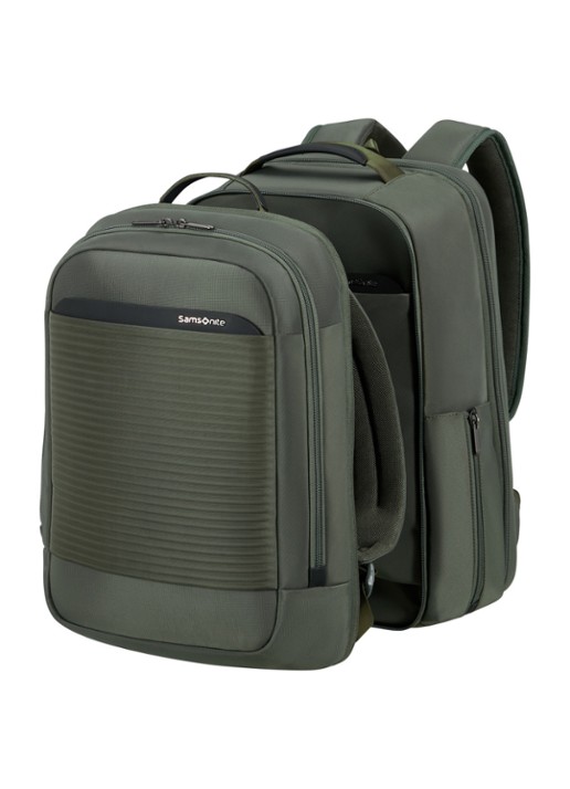 Samsonite Paralux BT 2-1 rugzak - detail 2 olijfgroen