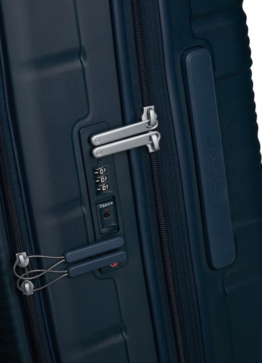 Samsonite Paralux vergrootbare spinner 67 cm - detail 4 donkerblauw