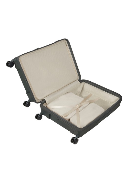 Samsonite Paralux vergrootbare spinner 67 cm - detail 3 olijfgroen