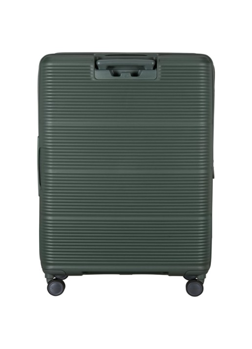 Samsonite Paralux vergrootbare spinner 81 cm - achterkant 2 olijfgroen